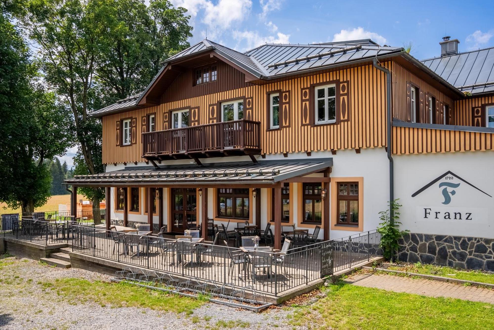 Hotel Franz Rejvíz Buitenkant foto
